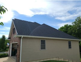 Gutters, Roofing Project in Lemont, IL by Horizon Restoration