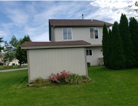 Gutters, Roofing Project in Streamwood, IL by Horizon Restoration