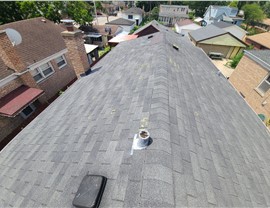 Awnings, Gutters, Roofing, Roofing Replacement Project in Franklin Park, IL by Horizon Restoration