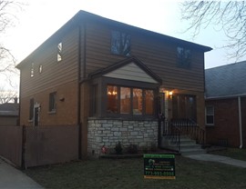 Roofing, Siding Project in Chicago, IL by Horizon Restoration