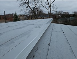 Gutters, Roofing, Roofing Replacement Project in Lincolnwood, IL by Horizon Restoration