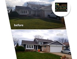 Gutters, Roofing, Siding Project in Hanover Park, IL by Horizon Restoration