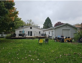 Gutters, Roofing, Roofing Replacement Project in Crestwood, IL by Horizon Restoration