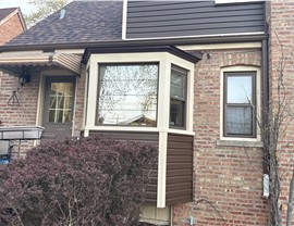 Gutters, Roofing, Roofing Replacement, Siding Project in Elmwood Park, IL by Horizon Restoration
