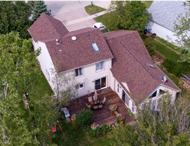 Gutters, Roofing Project in Streamwood, IL by Horizon Restoration