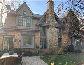 Gutters, Roofing Project in Wilmette, IL by Horizon Restoration