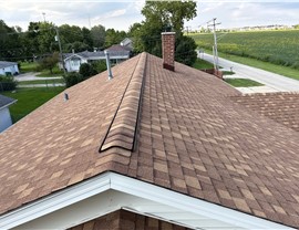 Gutters, Roofing, Roofing Replacement Project in Manhattan, IL by Horizon Restoration