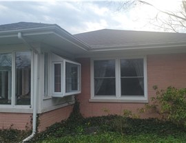 Gutters Project in Glenview, IL by Horizon Restoration