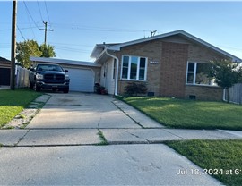 Gutters, Roofing, Roofing Replacement Project in Tinley Park, IL by Horizon Restoration