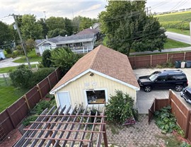Gutters, Roofing, Roofing Replacement Project in Manhattan, IL by Horizon Restoration