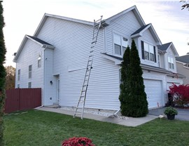 Doors, Gutters, Roofing, Siding Project in Mundelein, IL by Horizon Restoration