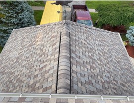 Gutters, Roofing Project in Mundelein, IL by Horizon Restoration