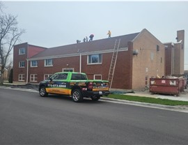 Gutters, Roofing Project in Chicago, IL by Horizon Restoration