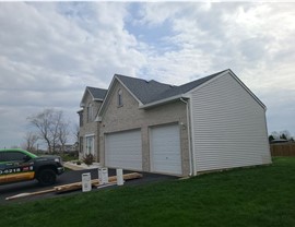 Gutters, Roofing Project in Matteson, IL by Horizon Restoration