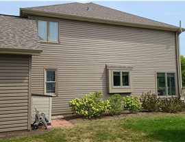 Gutters, Siding Project in Naperville, IL by Horizon Restoration