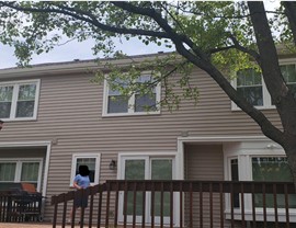 Gutters, Roofing, Siding Project in Elk Grove Village, IL by Horizon Restoration