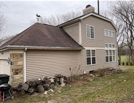 Gutters, Roofing Project in Mundelein, IL by Horizon Restoration