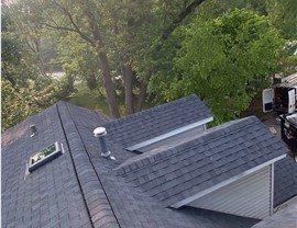 Doors, Gutters, Roofing, Roofing Replacement Project in Warrenville, IL by Horizon Restoration