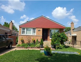 Awnings, Gutters, Roofing, Roofing Replacement Project in Franklin Park, IL by Horizon Restoration