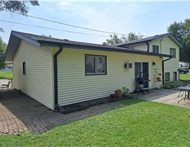 Doors, Gutters, Siding Project in Huntley, IL by Horizon Restoration