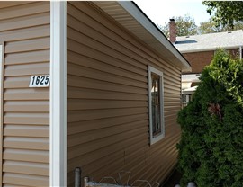 Gutters, Roofing, Siding Project in Elmwood Park, IL by Horizon Restoration