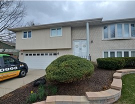 Gutters, Roofing, Roofing Replacement Project in Orland Park, IL by Horizon Restoration