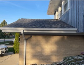 Gutters, Roofing, Roofing Replacement Project in Arlington Heights, IL by Horizon Restoration