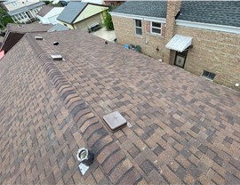 Awnings, Gutters, Roofing, Roofing Replacement Project in Franklin Park, IL by Horizon Restoration