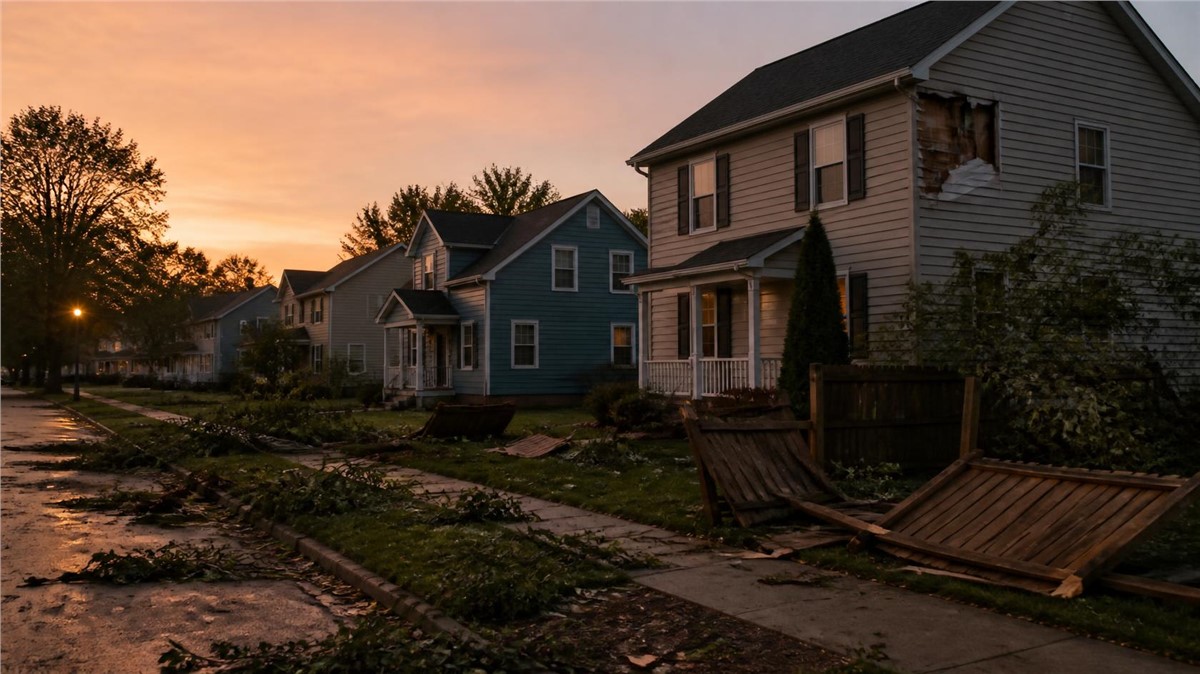 Wind Damage Exterior Checklist for Homes in Stoughton, WI