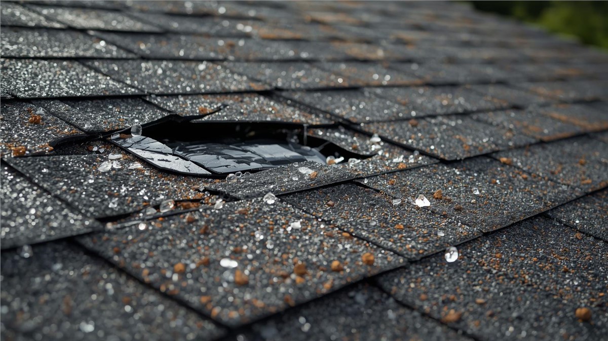 Signs of Roof Hail Damage in Pontiac, IL Homes