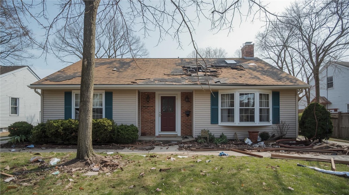 Roof and Siding Damage After Storms in Darien, IL