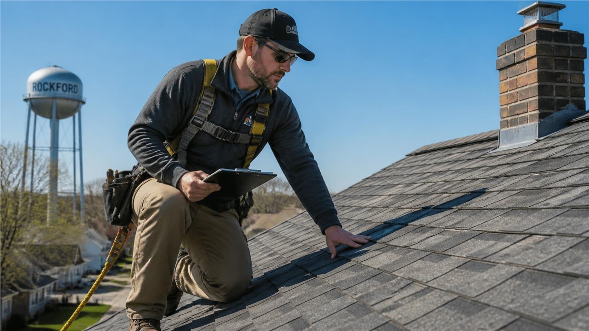 Spring Roof Inspection in Rockford, IL: What Homeowners Should Check