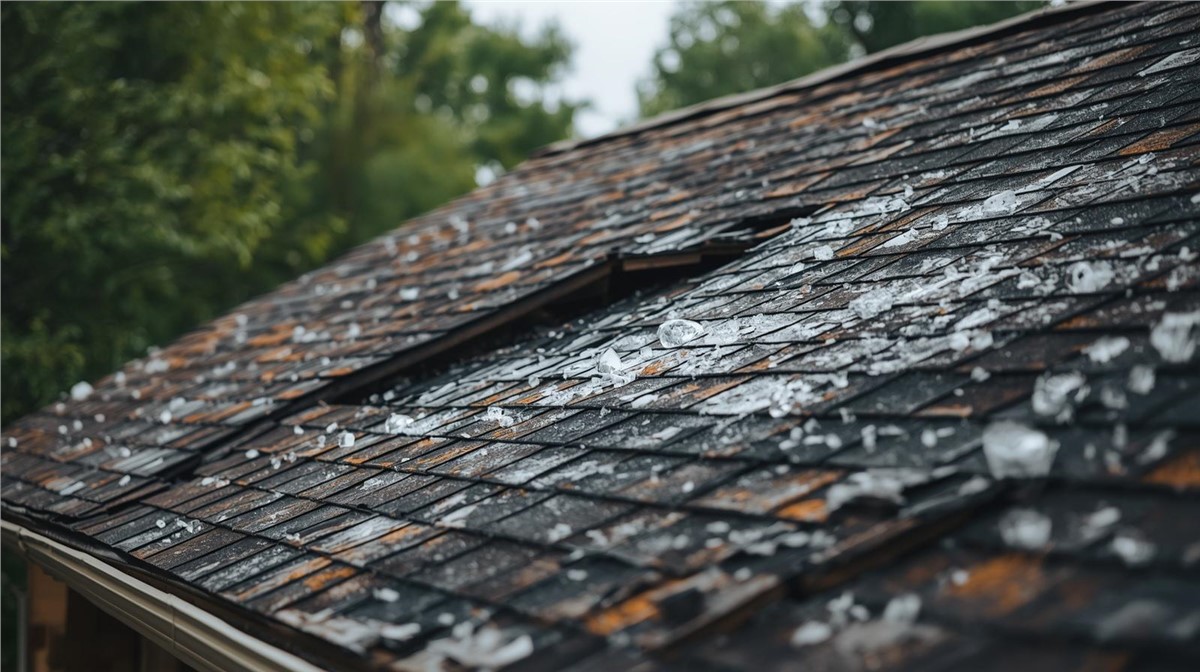 Storm Damage Roof Repair in Lena, IL After Hail Storms