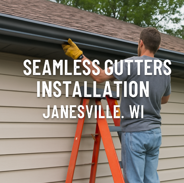 Seamless Gutter Installation in Janesville WI: Full Guide