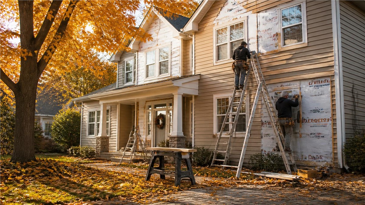 Fall Siding Maintenance in Rockton, IL: Preparing Your Exterior for Winter