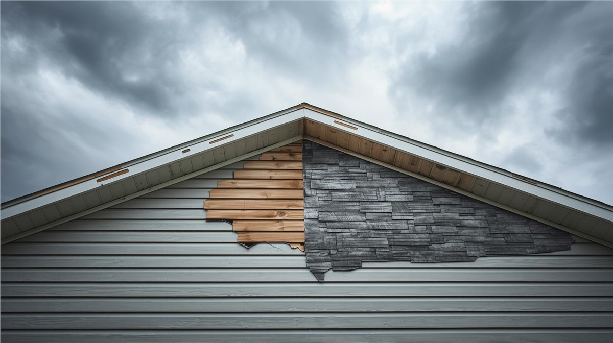 Storm Damage Siding Repair in Northern Illinois