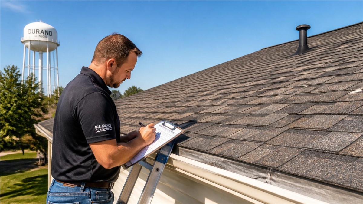 Roofing Contractor for Insurance Claims in Durand, IL: What to Look For