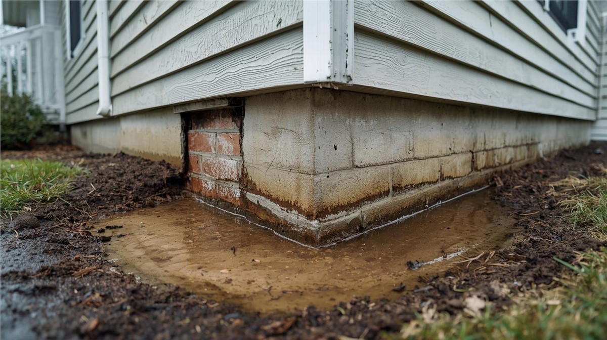 How Poor Drainage Causes Foundation and Exterior Damage