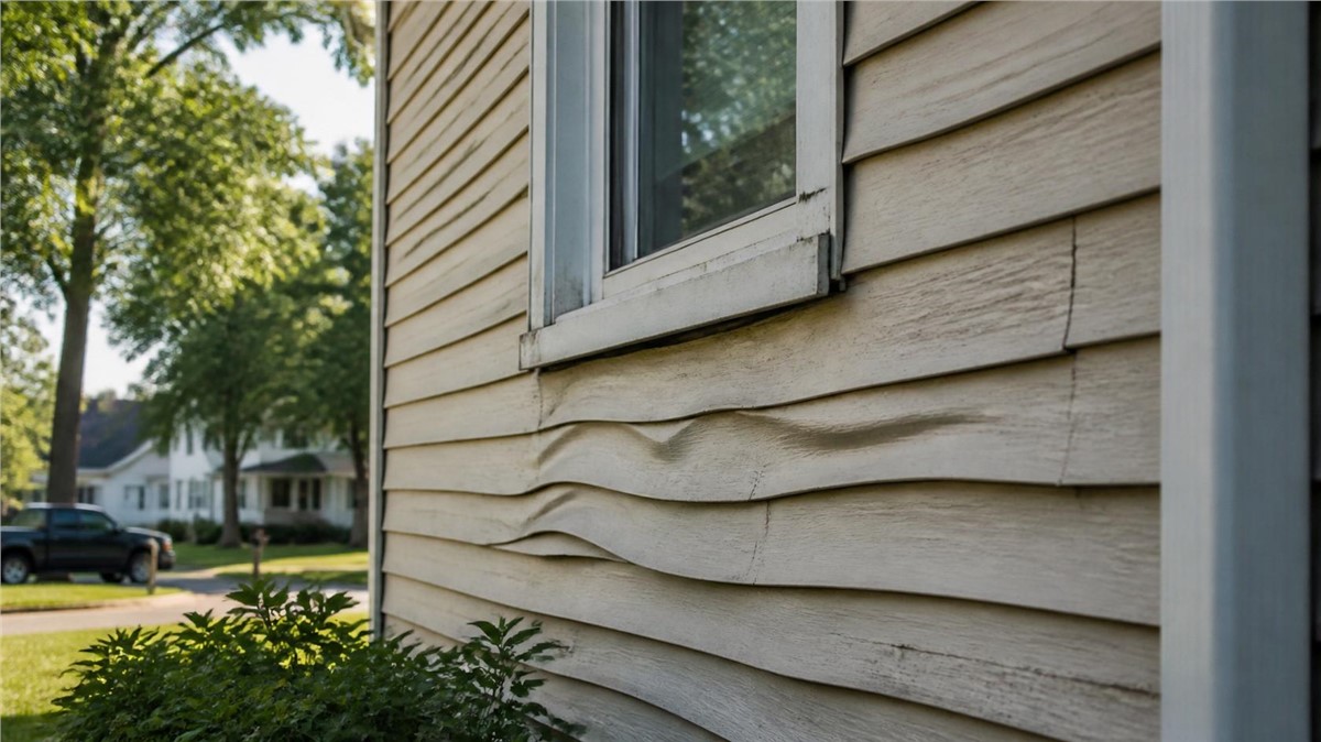 Warped Siding in Brooklyn, WI: What It Means for Your Home