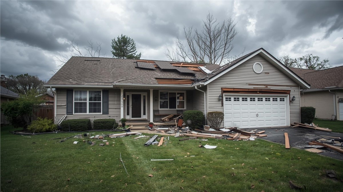 Roof and Siding Damage After Storms in Woodridge, IL
