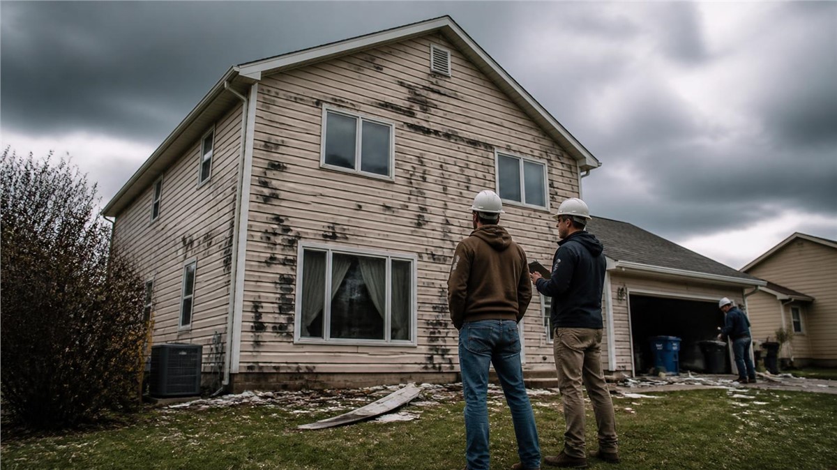 Siding Damage After Hail in Milton, WI: How Contractors Evaluate It