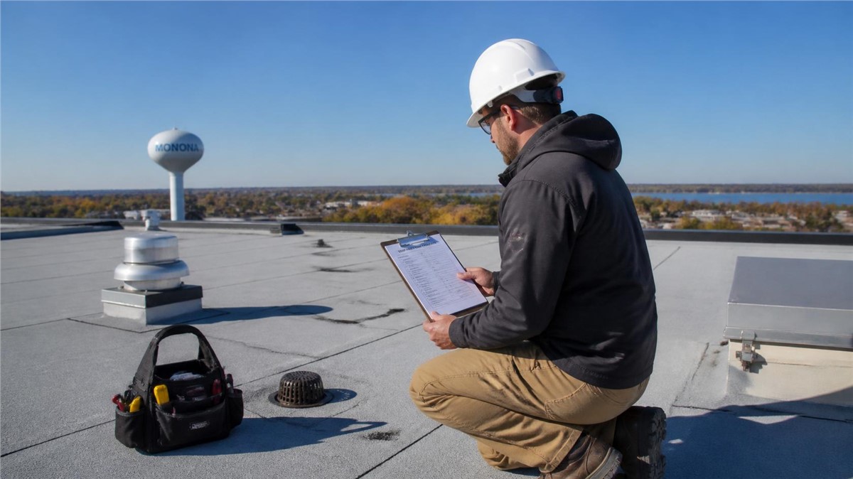 Commercial Roof Inspection Checklist in Monona, WI: What to Review