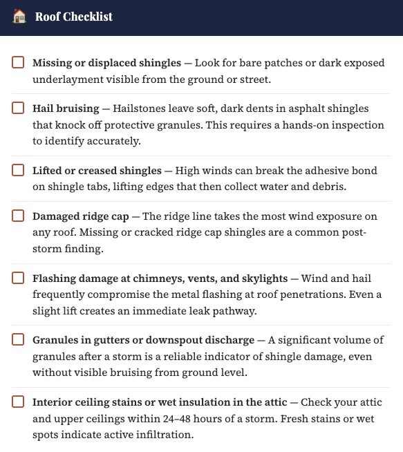 Storm Damage Restoration in Byron, IL: Roof, Siding & Gutter Checklist
