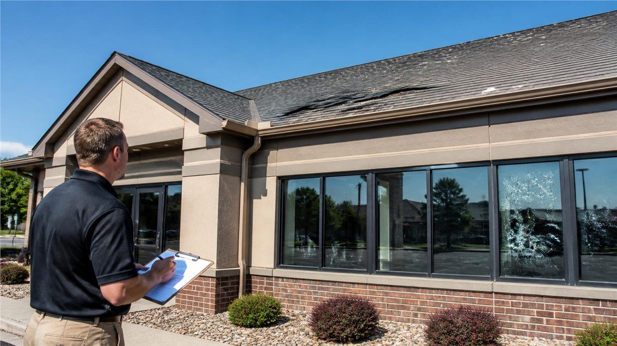 Business Property Hail Damage in Oregon, WI: Inspection and Repair Guide