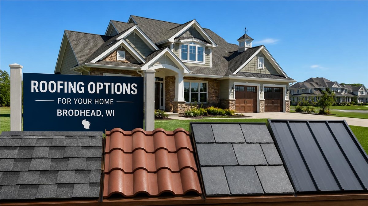 Roofing Materials for Homes in Brodhead, WI: How to Choose