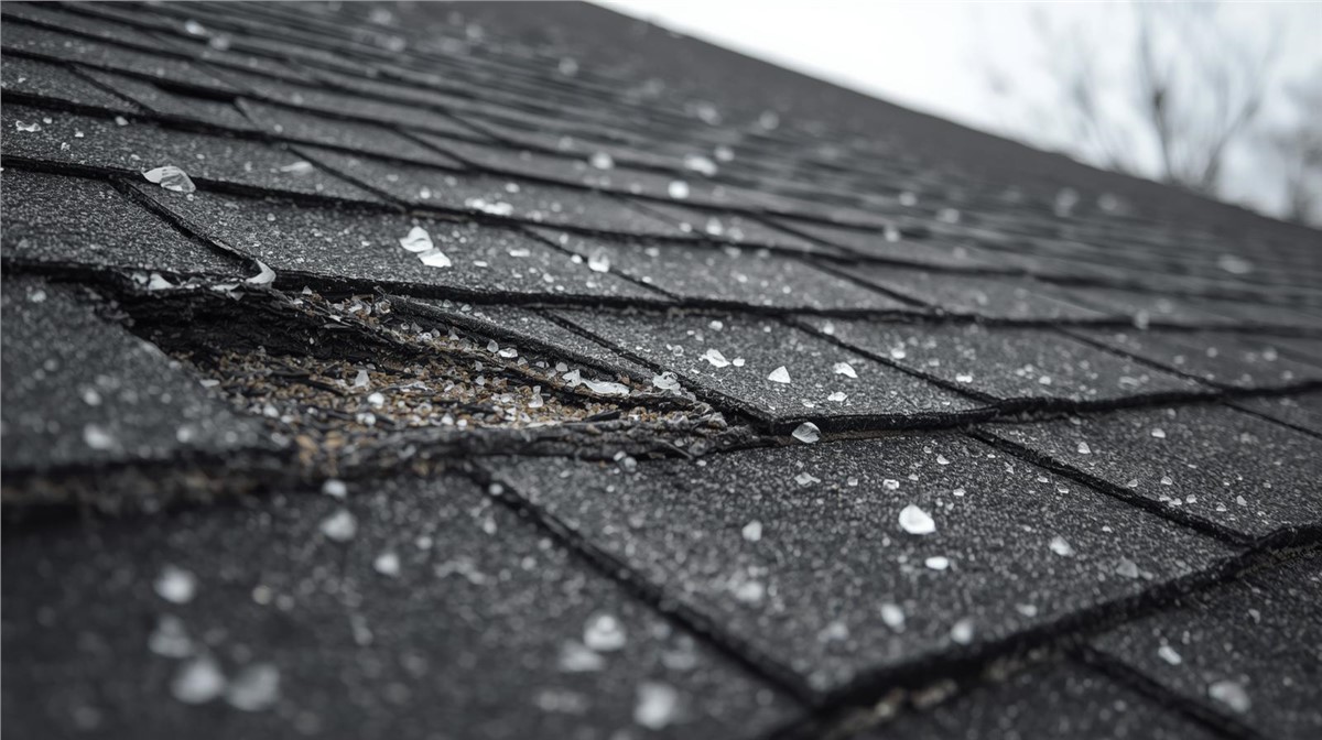 Signs of Roof Hail Damage in Kankakee, IL Homes