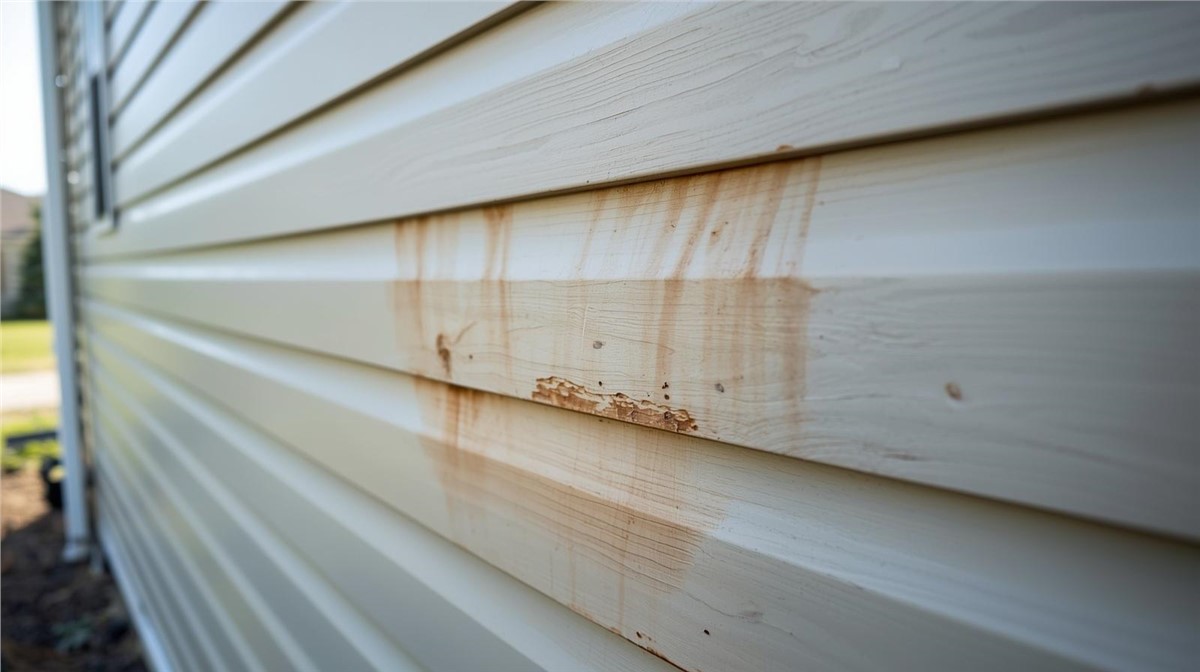 Signs of Moisture Behind Siding in Davis, IL