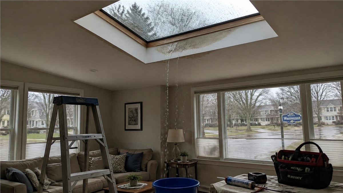 Skylight Roof Leaks in Wauwatosa, WI: Repair or Replace?