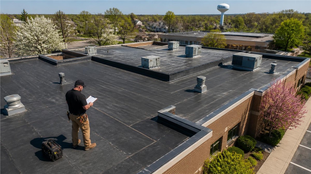 Spring Commercial Roof Inspection in Elgin, IL: What Property Owners Should Check