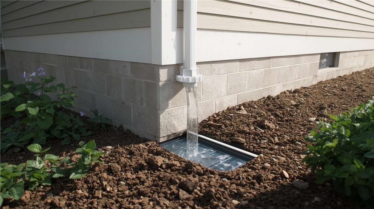 Downspout Drainage in Sterling, IL: Preventing Water Around Your Foundation
